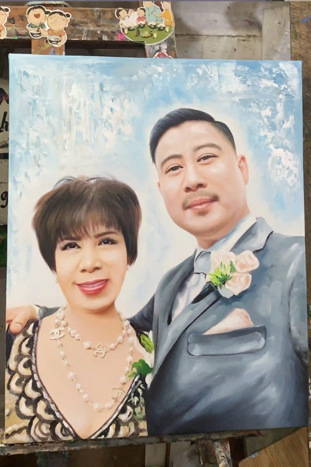 Anniversary Portrait from Photo