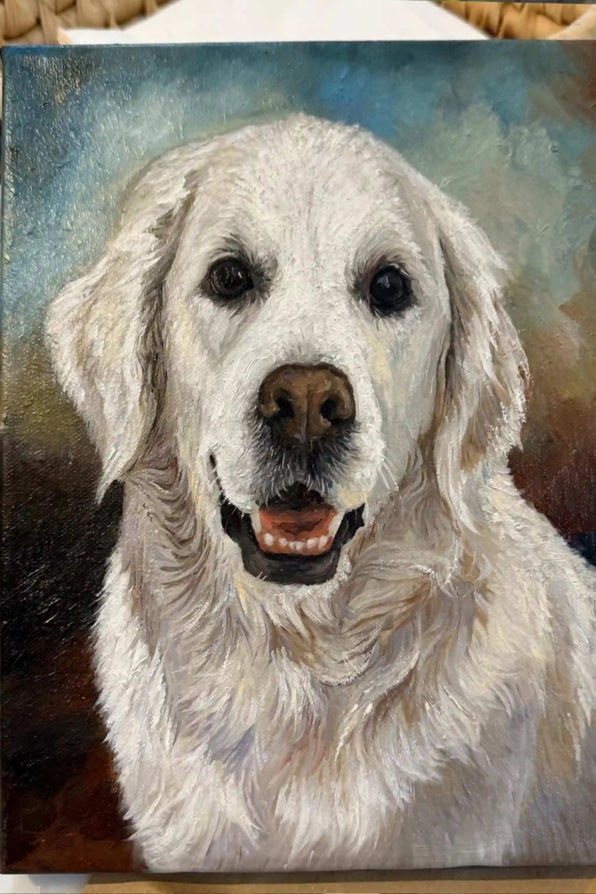 Custom Pet Portrait From Photo