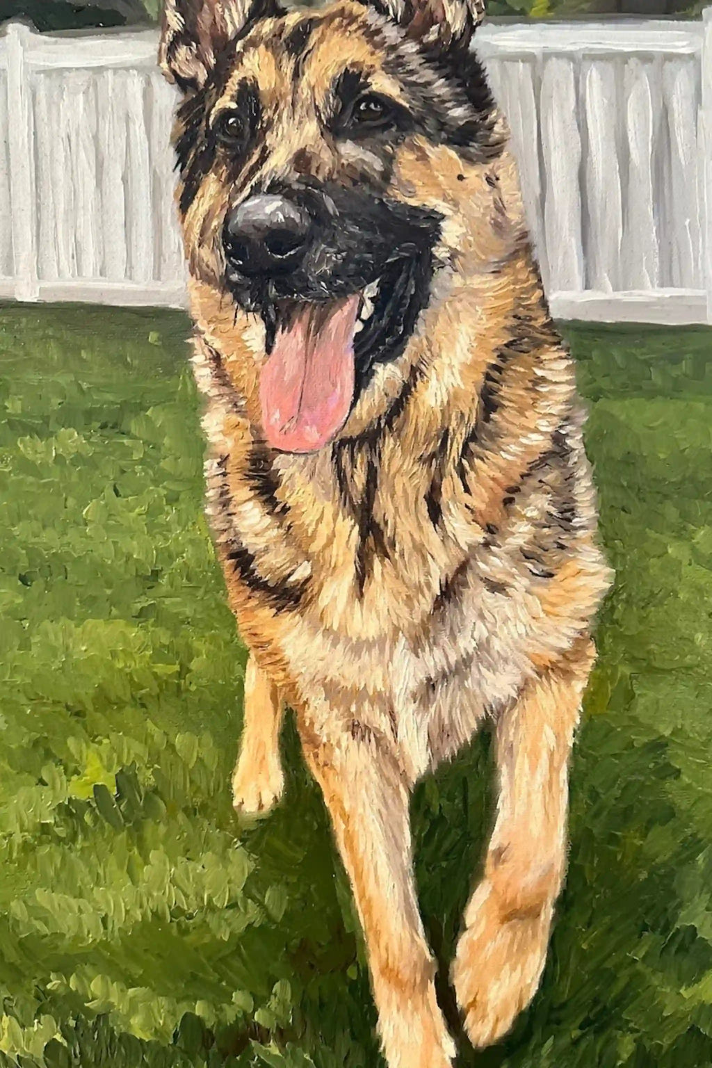 Custom Pet Portrait From Photo