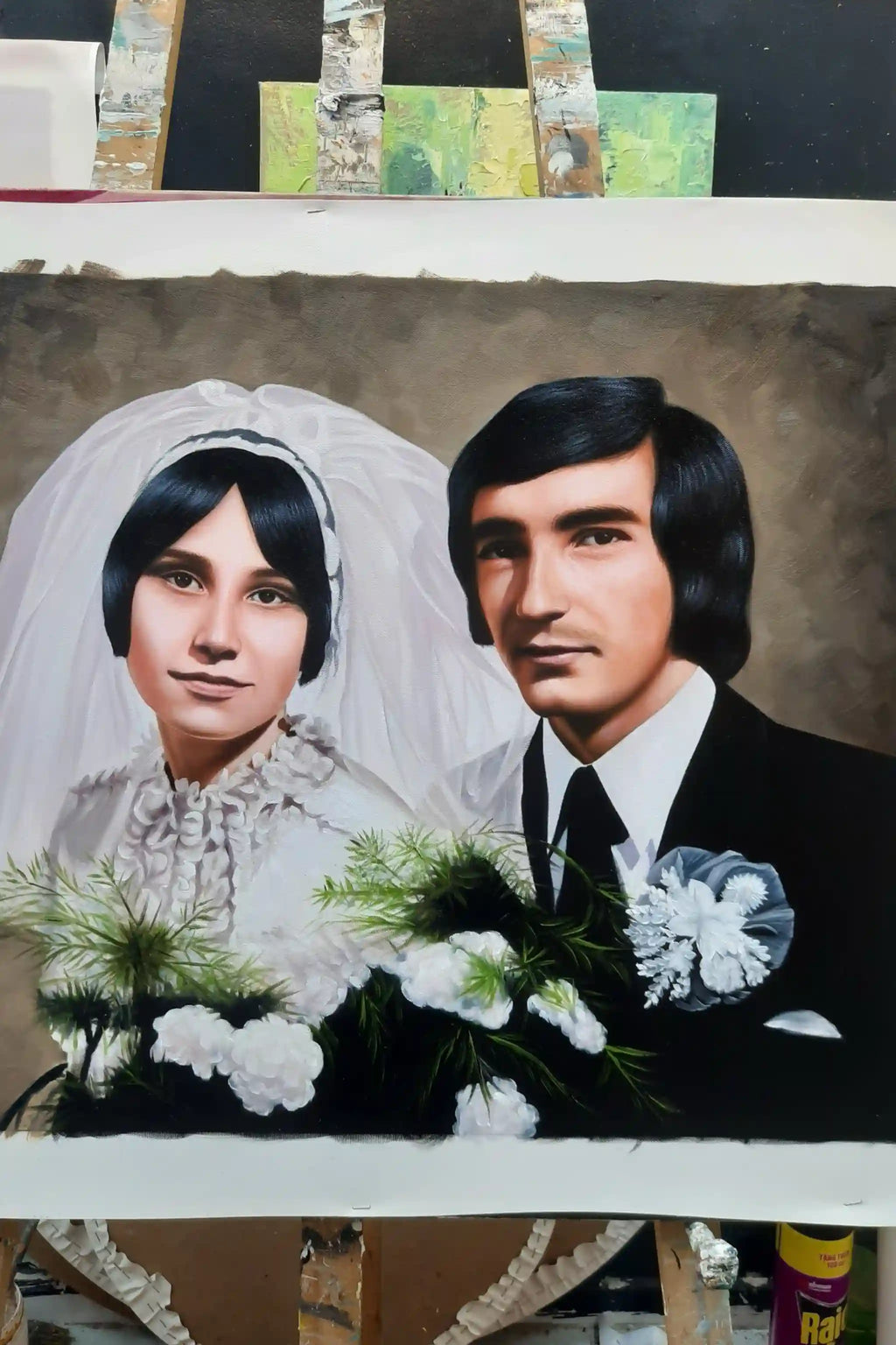 Wedding Portrait from Photo