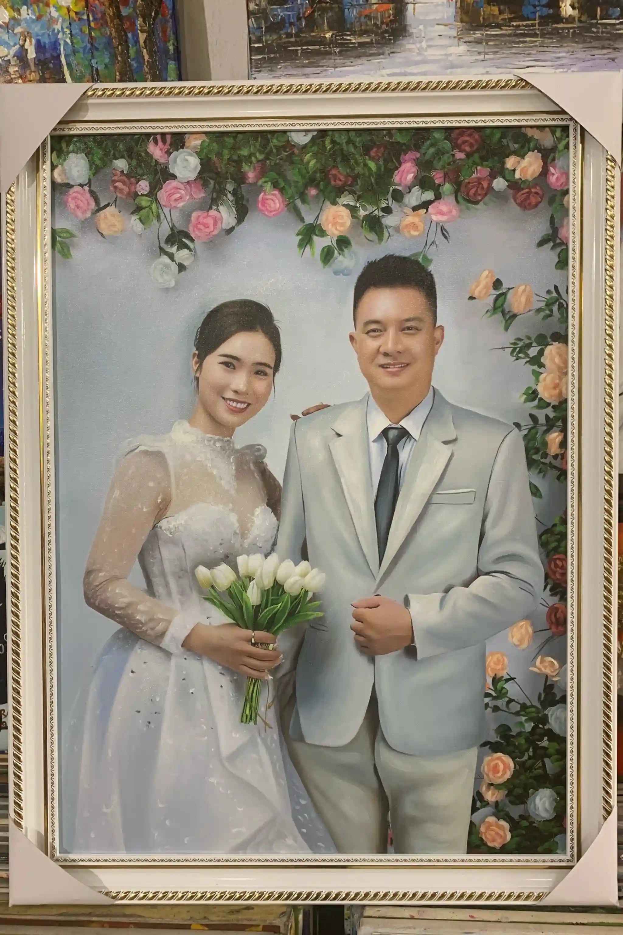 Wedding Portrait from Photo