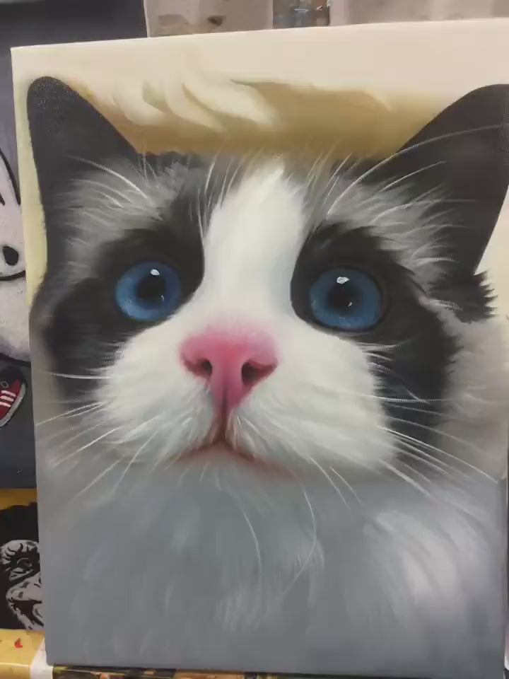 Custom Pet Portrait From Photo