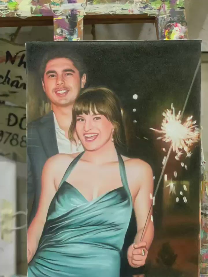 Anniversary Portrait from Photo