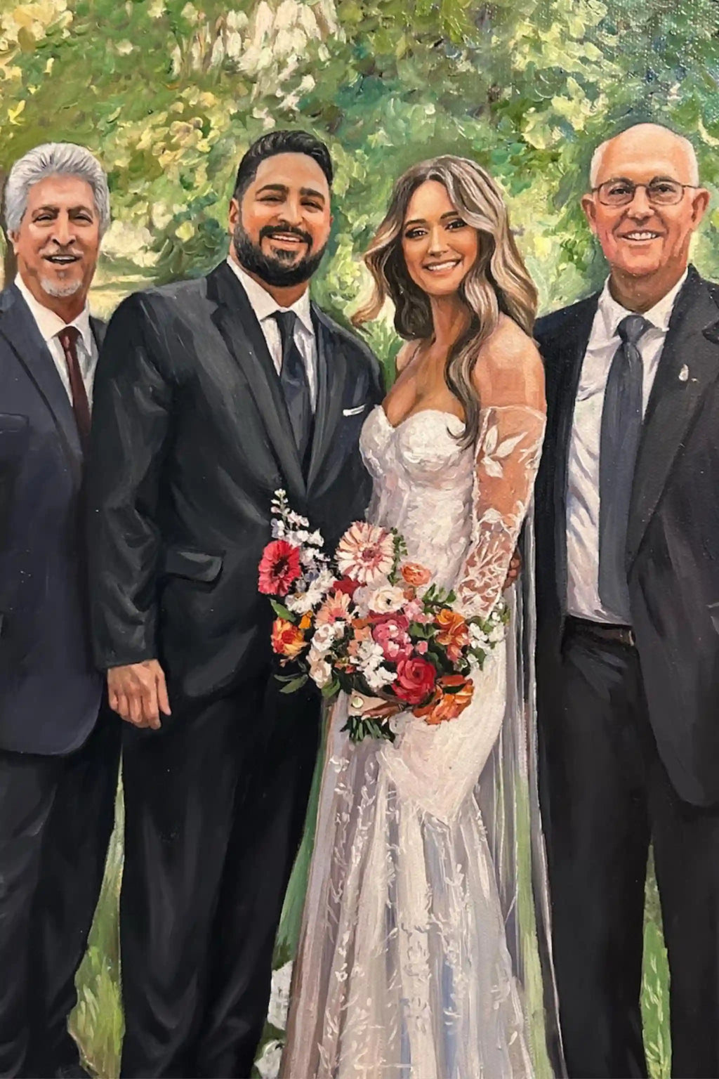 Wedding Portrait from Photo