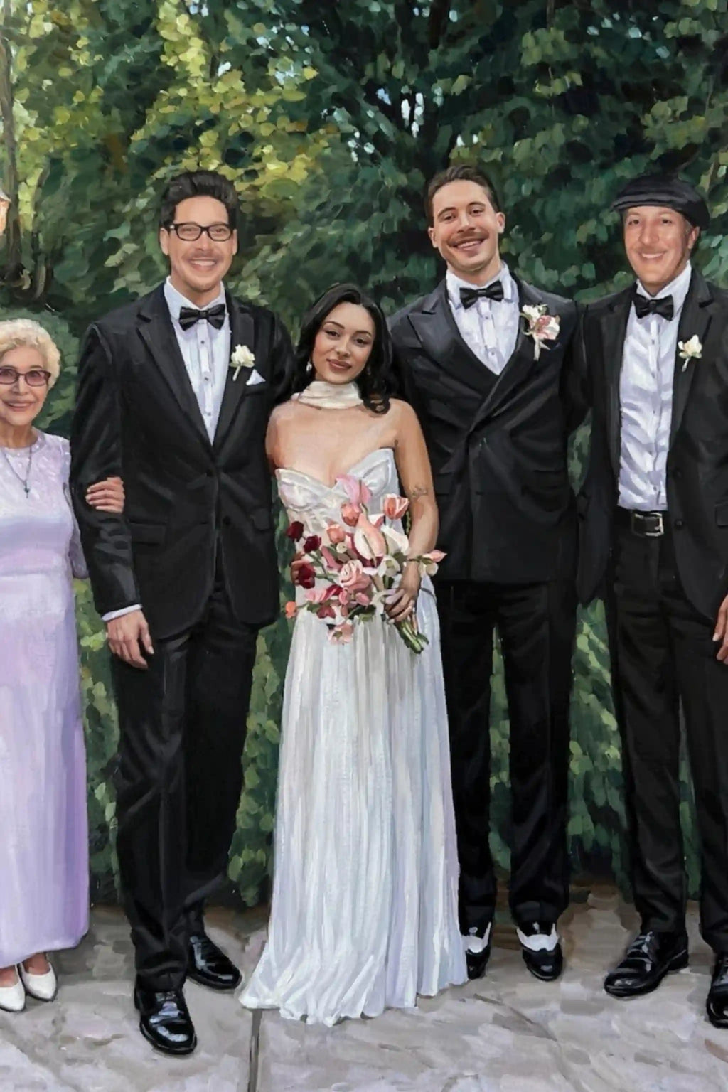 Wedding Portrait from Photo